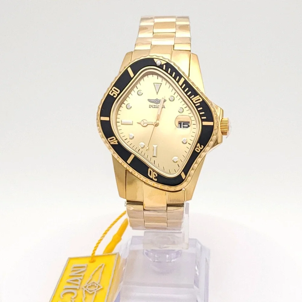 Invicta Artist Surreal 51005 Men's Watch 40mm Gold Tone Gold Dial Quartz